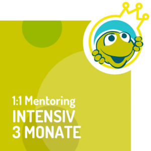 Birgit Kieslich I Vertriebscoaching I Mein-Vertriebscoach I Kieslich Vertriebsentwicklung I Akquise-Frosch I 1:1 Mentoring Intensiv 3 Monate