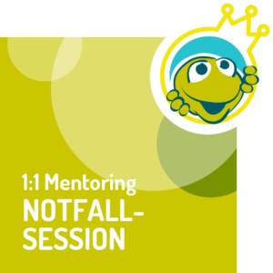 Birgit Kieslich I Vertriebscoaching I Mein-Vertriebscoach I Kieslich Vertriebsentwicklung I Akquise-Frosch I 1:1 Mentoring Notfallsession